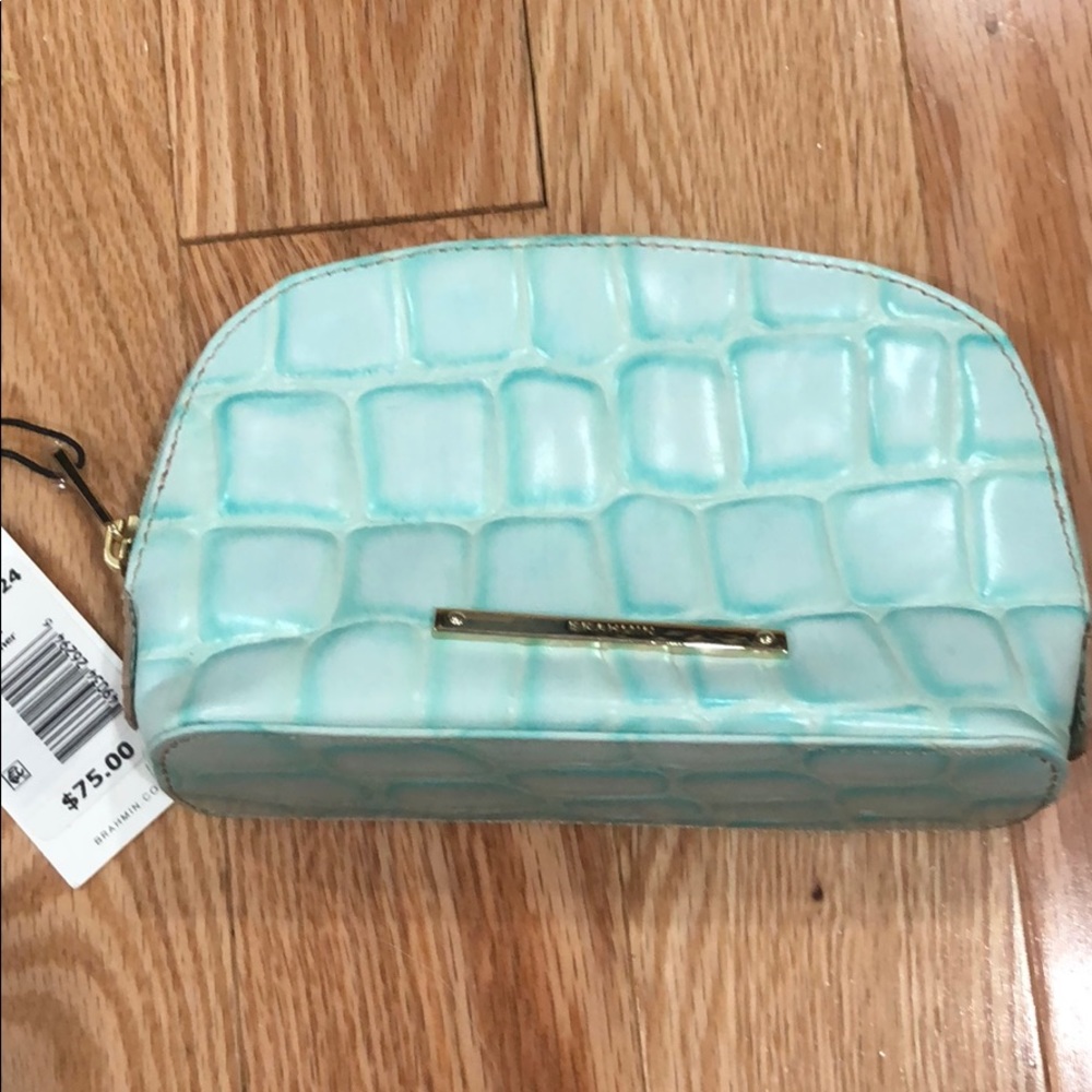Brahmin Aqua Cosmetic Bag